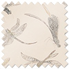 Dragonflies, Cream - Motorised Roman Blind